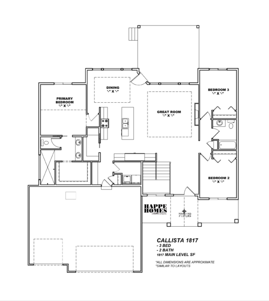 CALLISTA 1817 - Happe Homes Floor Plan