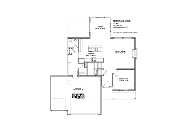 Widmore 2130 - Floor plan