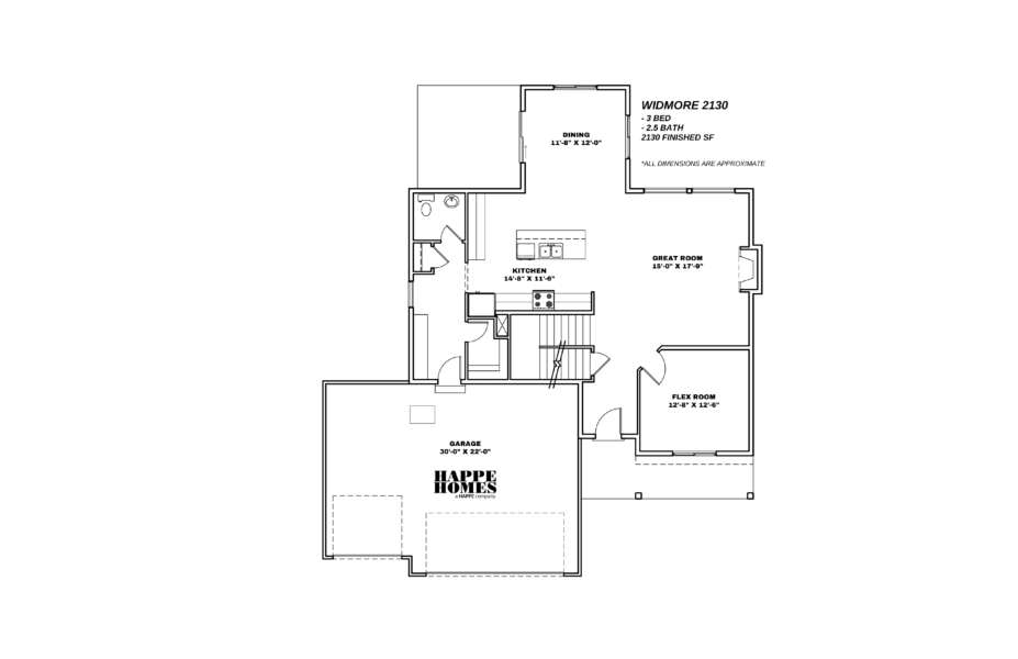 Widmore 2130 - Floor plan