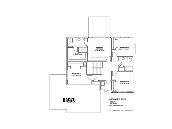 Widmore 2376 - Floor Plan